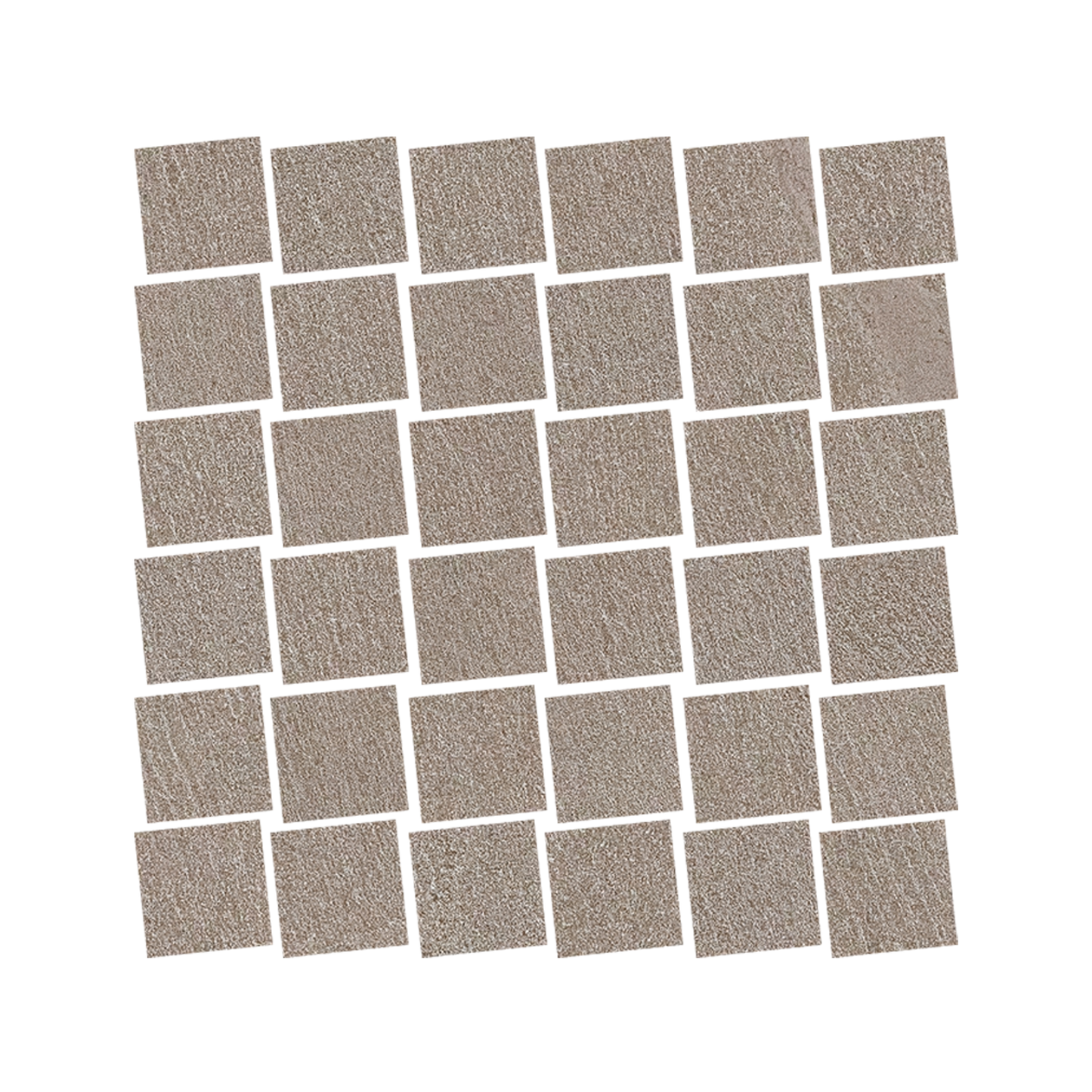 Stone Talk 12x12" - Mosaico Minimal Porcelain Stone-Look Mosaic