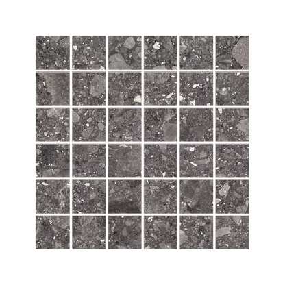 Lombarda 12x12" - Porcelain Terrazzo-Look Mosaic (2" Squares)