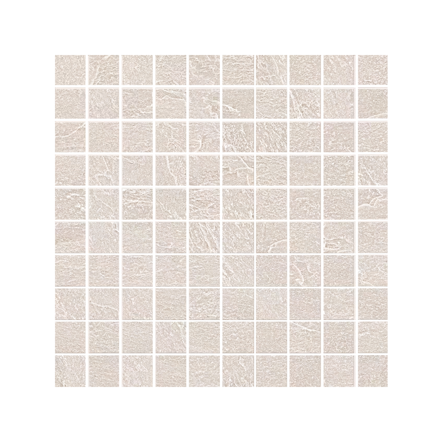Nordika 12x12" - Mosaico Stone-Look Porcelain Mosaic (1" Square)