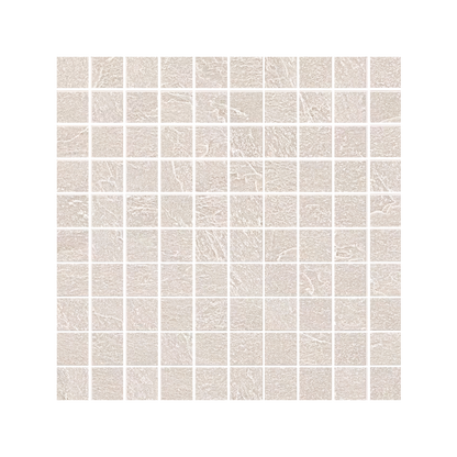 Nordika 12x12" - Mosaico Stone-Look Porcelain Mosaic (1" Square)