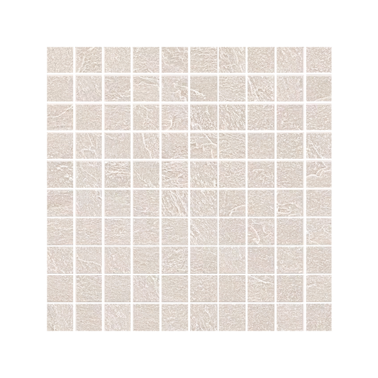 Nordika 12x12" - Mosaico Stone-Look Porcelain Mosaic (1" Square)