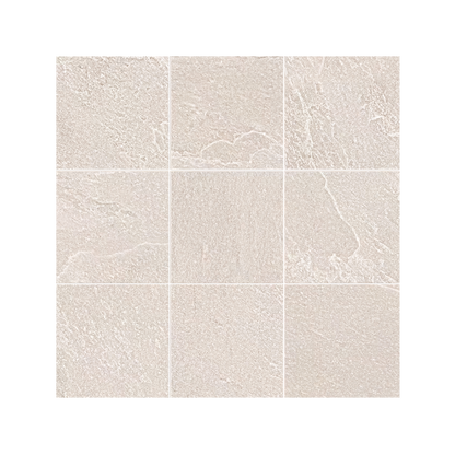 Nordika 12x12" - Mosaico Stone-Look Porcelain Mosaic (4" Squares)