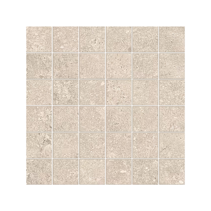 Ever-Stone 12x12" Stone-Look Porcelain Mosaic (2" Squares)