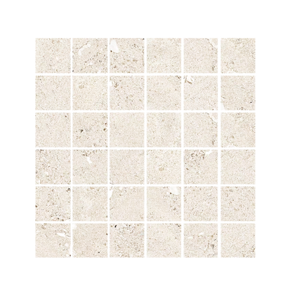 Shellstone - 12x12" - 8.5mm Decor Mosaic Porcelain Tile (2" squares)