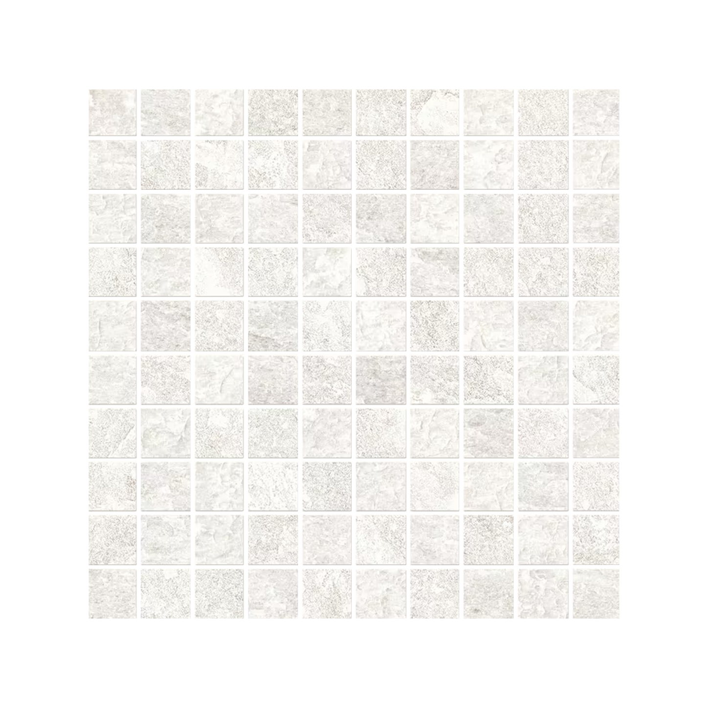 Oros Stone 12x12" Stone-Look Porcelain Mosaic (1" Square)
