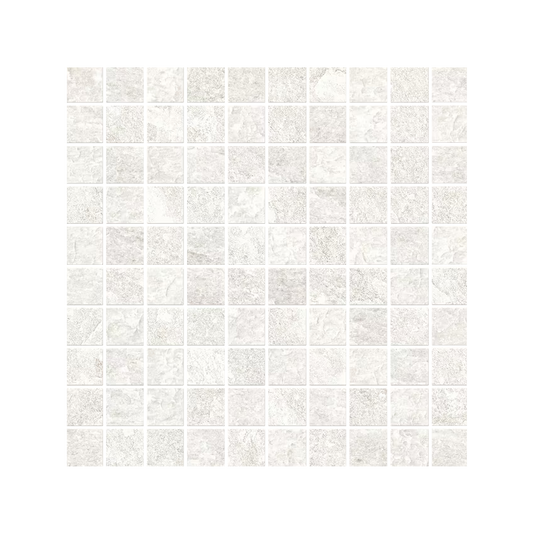 Oros Stone 12x12" Stone-Look Porcelain Mosaic (1" Square)
