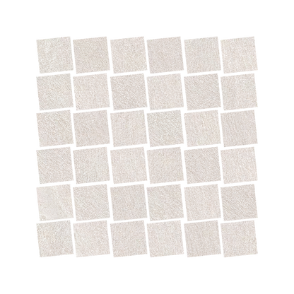 Stone Talk 12x12" - Mosaico Minimal Porcelain Stone-Look Mosaic