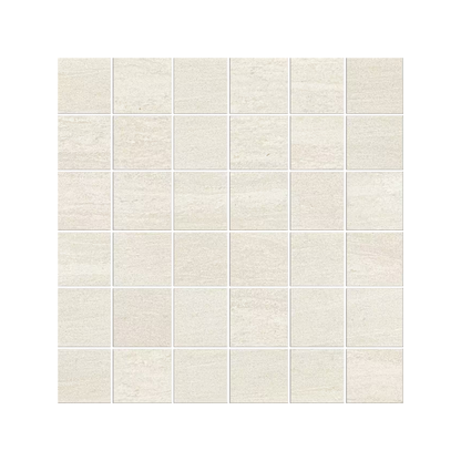 Stone Project 12x12" Travertine-Look Porcelain Mosaic (2" Squares)