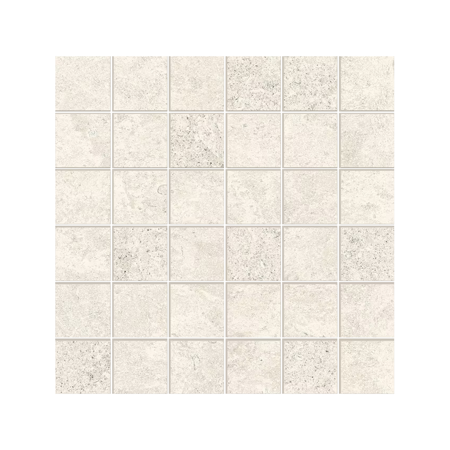 MaPierre 12x12" - Ancienne Stone-Look Porcelain Mosaic