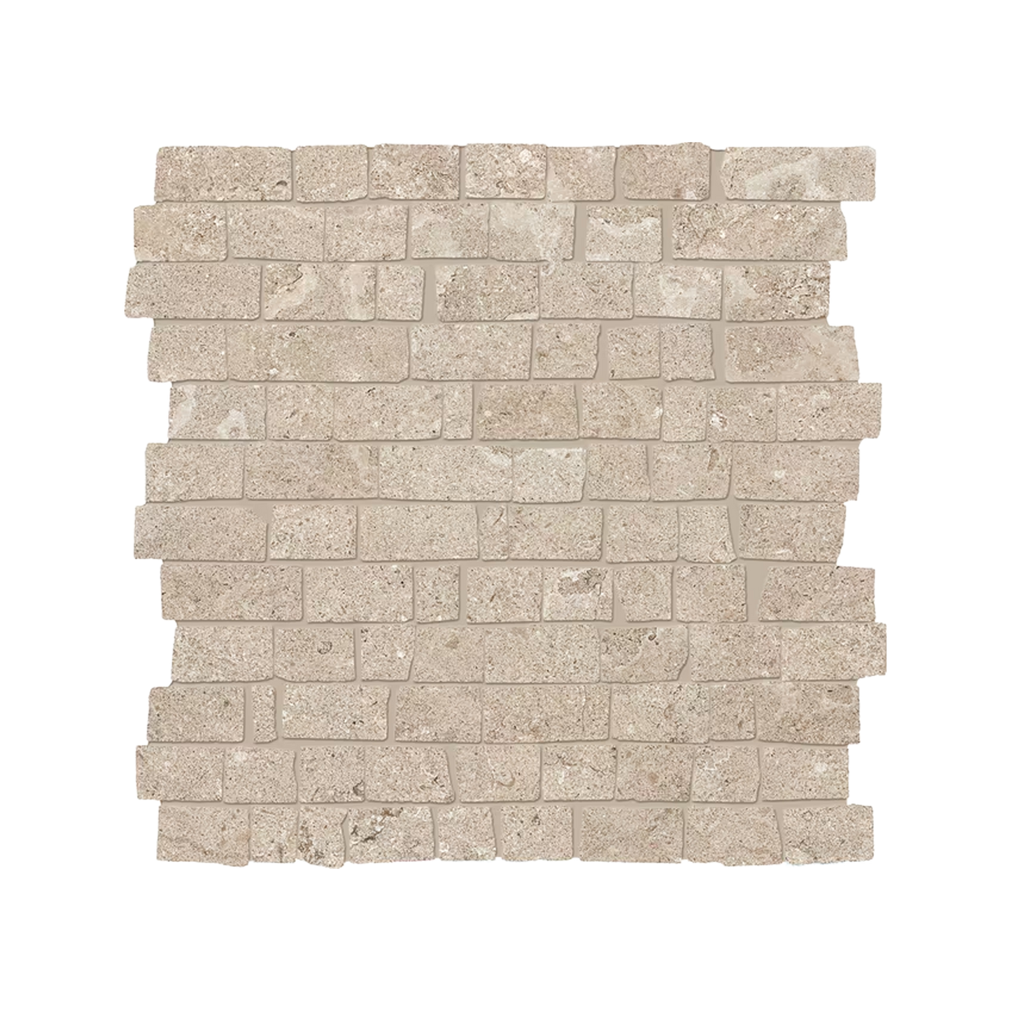 MaPierre 12x12" - Petit Mur Stone-Look Porcelain Mosaic