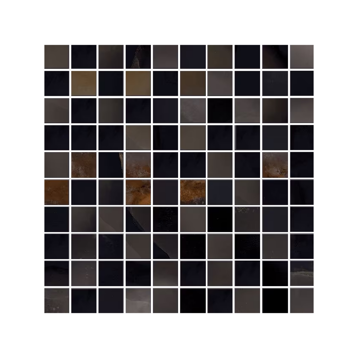 Tele Di Marmo Onyx 12x12" Mosaico Porcelain Mosaic (1" Square)