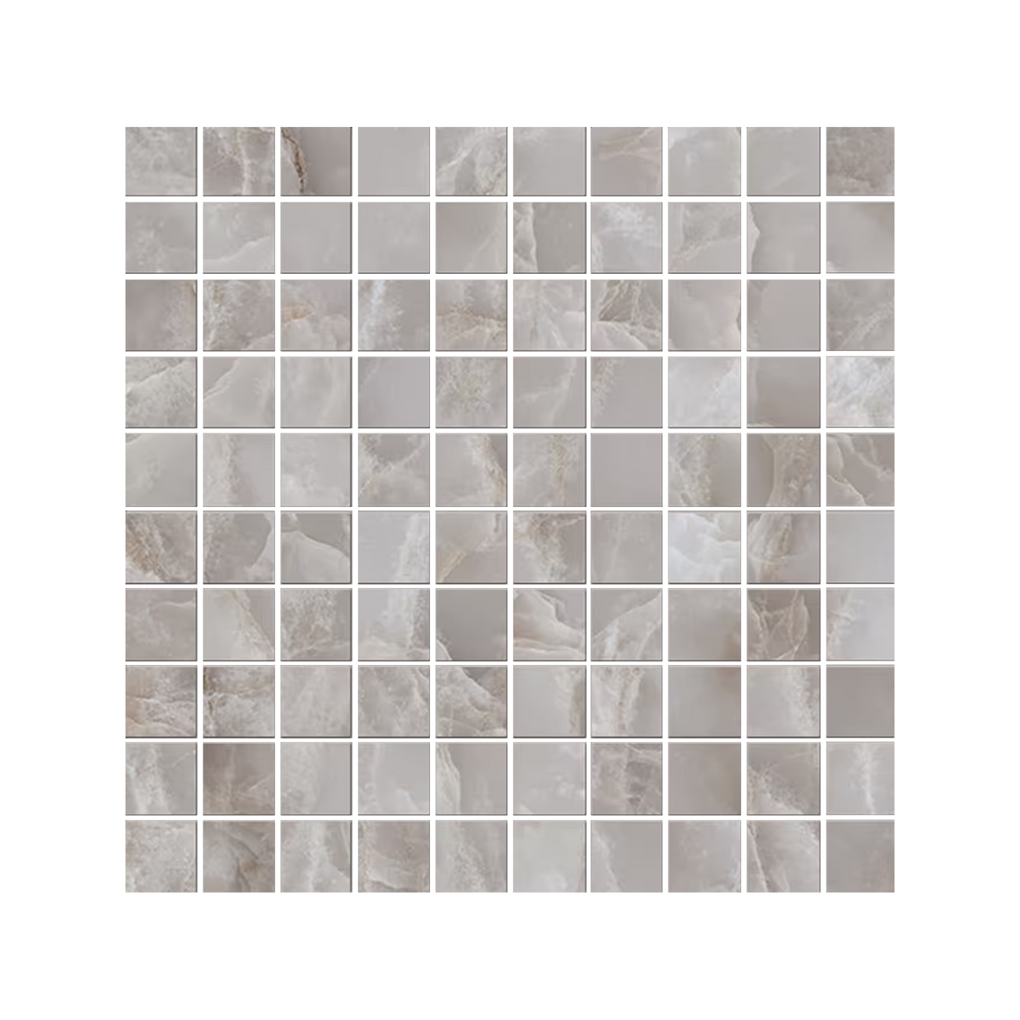 Tele Di Marmo Reloaded 12x12" Mosaico Porcelain Mosaic (1" Square)