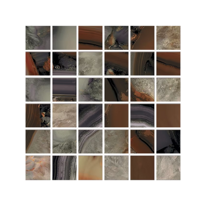 Tele Di Marmo Precious 12x12" Mosaico Porcelain Mosaic (2" Squares)