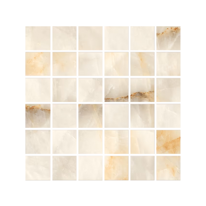 Tele Di Marmo Crystal 12x12" Mosaico Porcelain Mosaic (2" Squares)