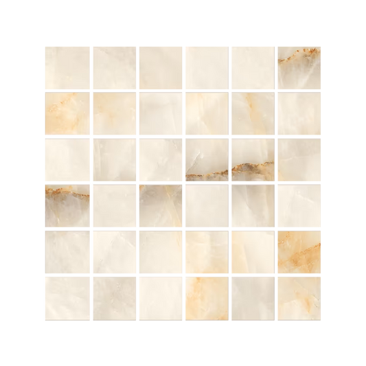 Tele Di Marmo Crystal 12x12" Mosaico Porcelain Mosaic (2" Squares)