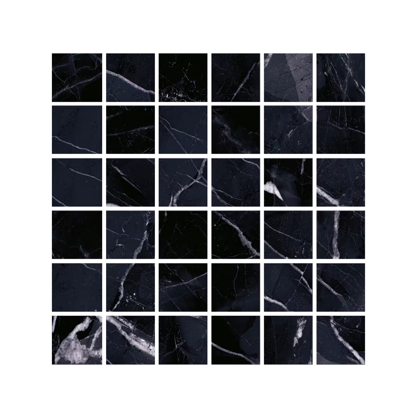 Tele Di Marmo Revolution 12x12" Mosaico Porcelain Mosaic (2" Squares)