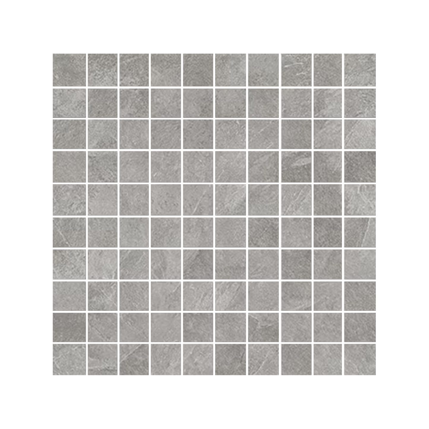 Cornerstone 12x12" - Mosaic Porcelain Stone-Look Tile (1" Square)