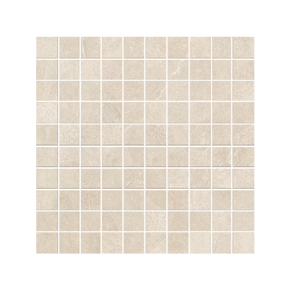 Cornerstone 12x12" - Mosaic Porcelain Stone-Look Tile (1" Square)