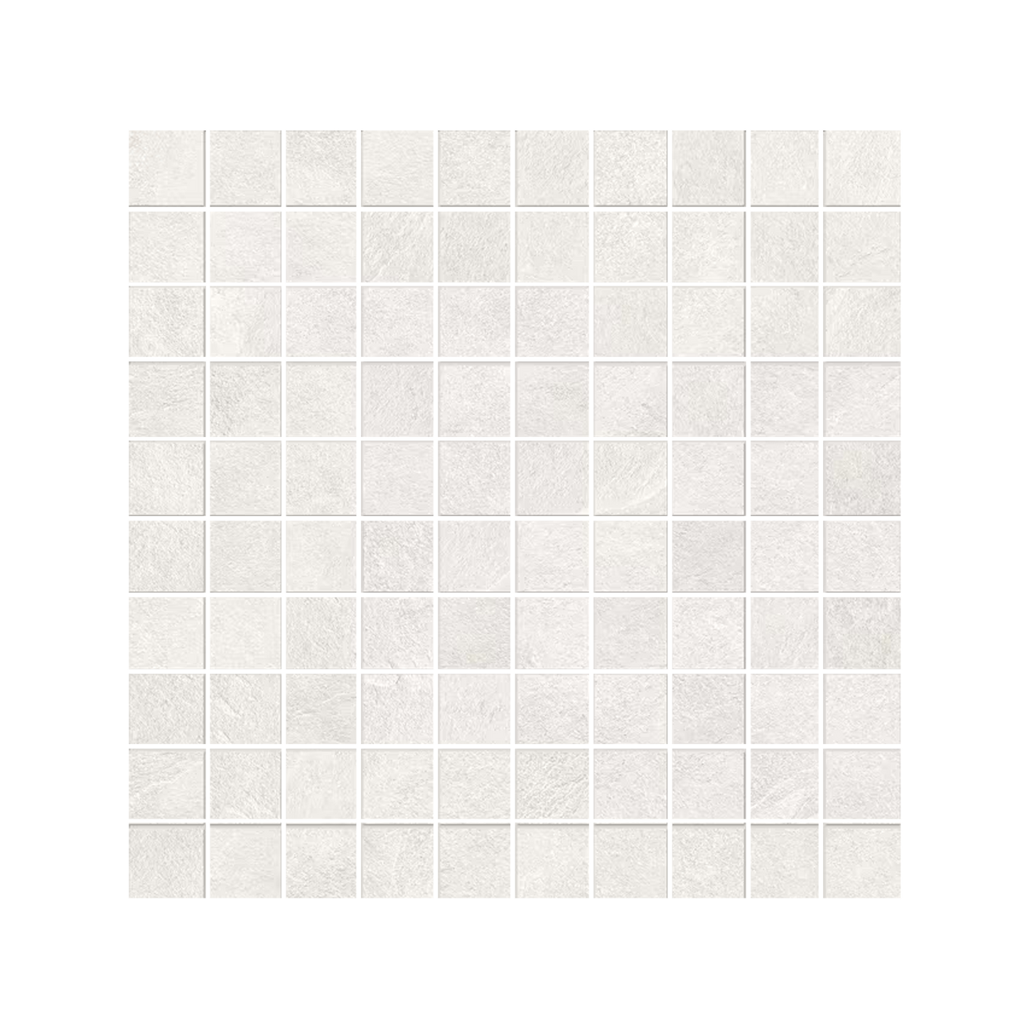 Cornerstone 12x12" - Mosaic Porcelain Stone-Look Tile (1" Square)