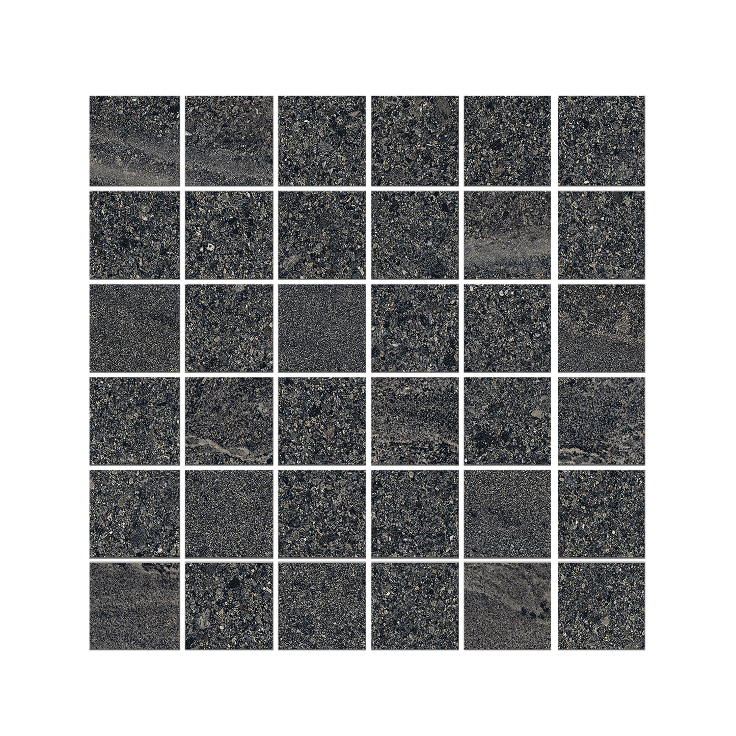 Stonehenge 11 13/16″x11 13/16″ - 8.5mm Decor Mosaic Porcelain Tile