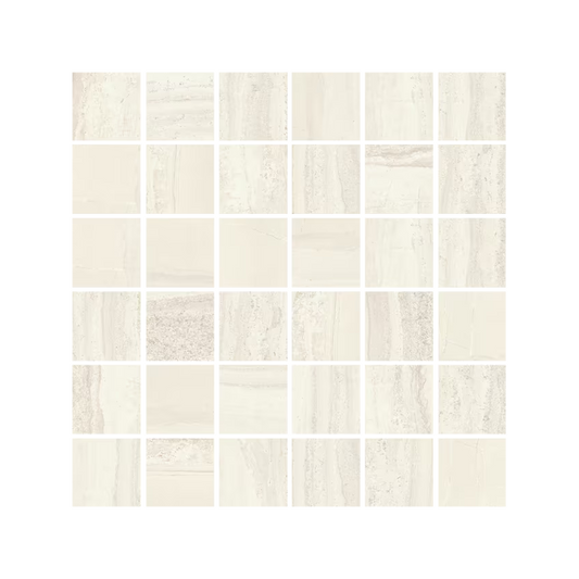 Aurelia Stone 12x12" - Decors Travertine-Look Mosaic (2" Squares)