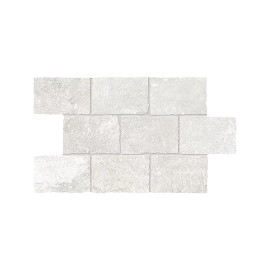 Heritage 12x18" Mosaico Major Stone-Look Porcelain Decor