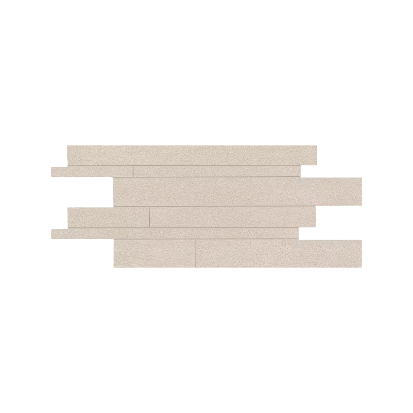 Stone Talk 12x24" - Listelli Minimal Porcelain Stone-Look Mosaic
