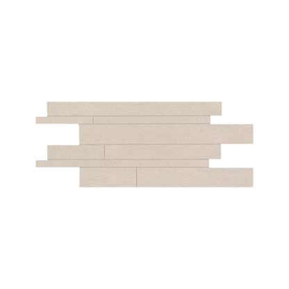 Stone Talk 12x24" - Listelli Minimal Porcelain Stone-Look Mosaic