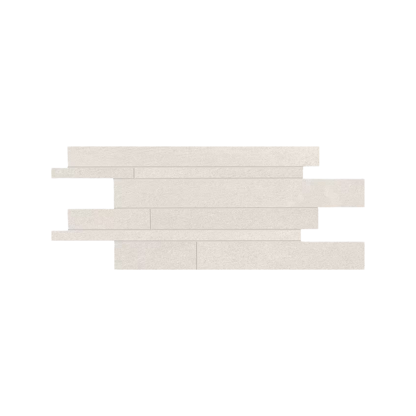 Stone Talk 12x24" - Listelli Minimal Porcelain Stone-Look Mosaic