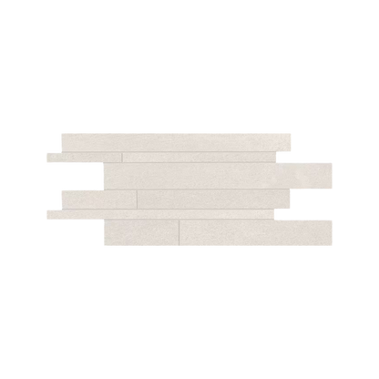 Stone Talk 12x24" - Listelli Minimal Porcelain Stone-Look Mosaic