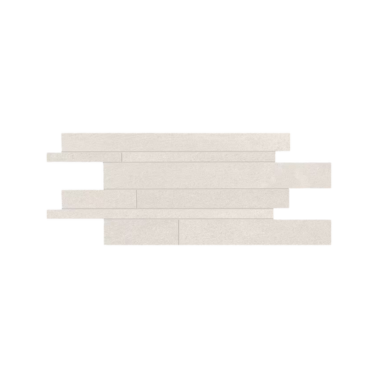 Stone Talk 12x24" - Listelli Minimal Porcelain Stone-Look Mosaic