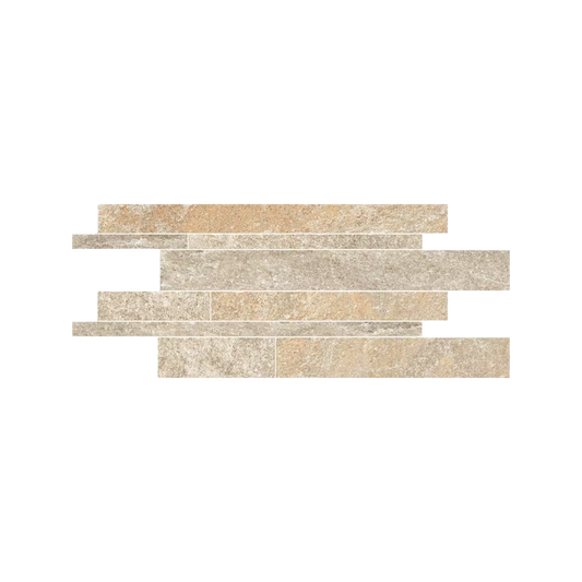 Oros Stone 12x24" - Listelli Stone-Look Porcelain Mosaic
