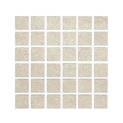 Basaltine 12x12" - 8mm Matte Porcelain Mesh Mosaic Tile (2" Squares)