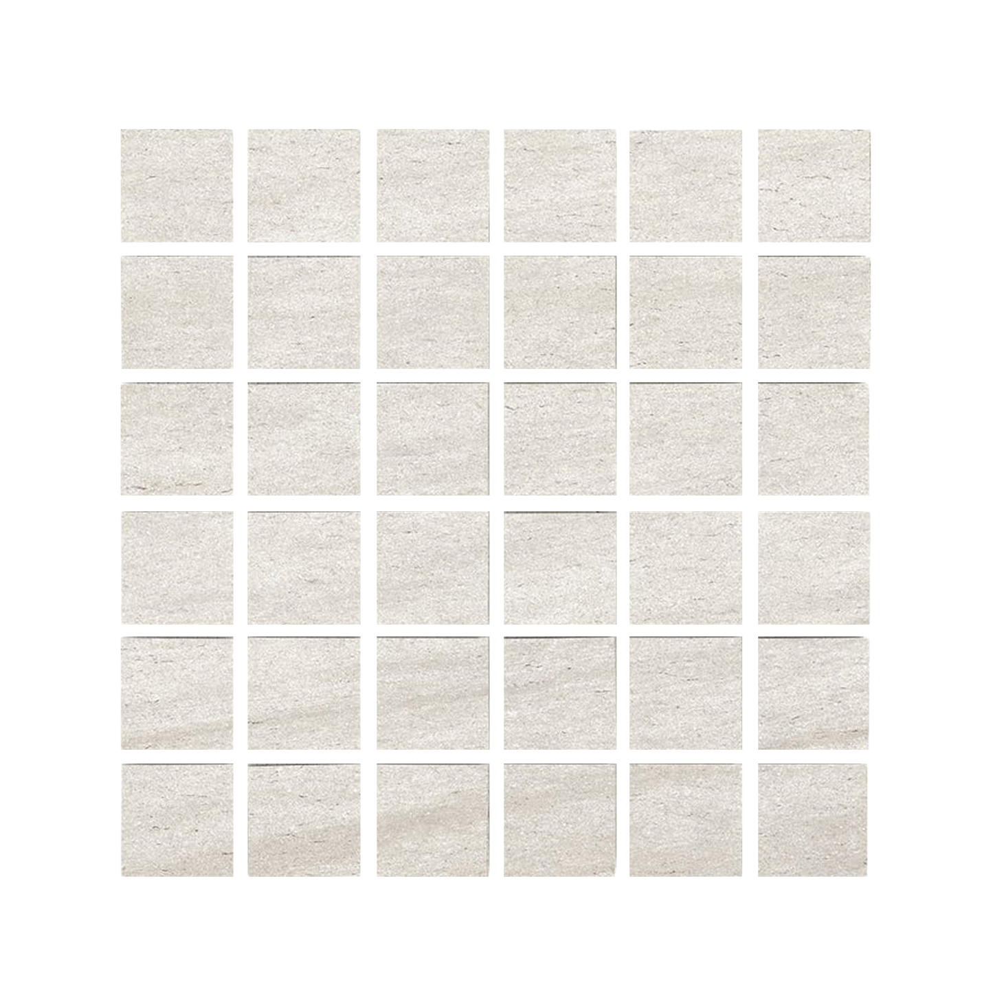Basaltine 12x12" - 8mm Matte Porcelain Mesh Mosaic Tile (2" Squares)