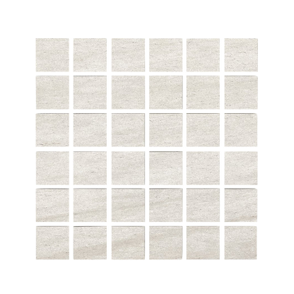 Basaltine 12x12" - 8mm Matte Porcelain Mesh Mosaic Tile (2" Squares)