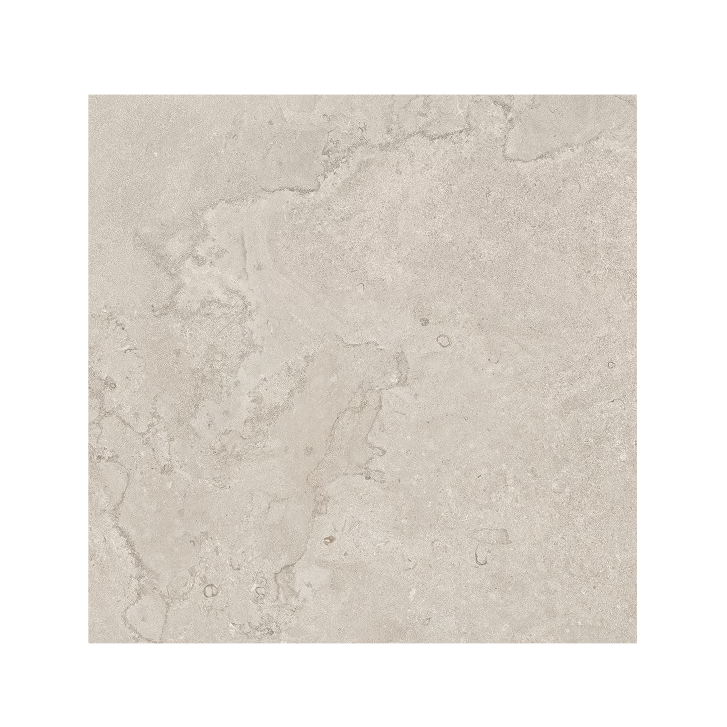 Portland Stone 24x24" - 9mm Cross Cut Porcelain Tile