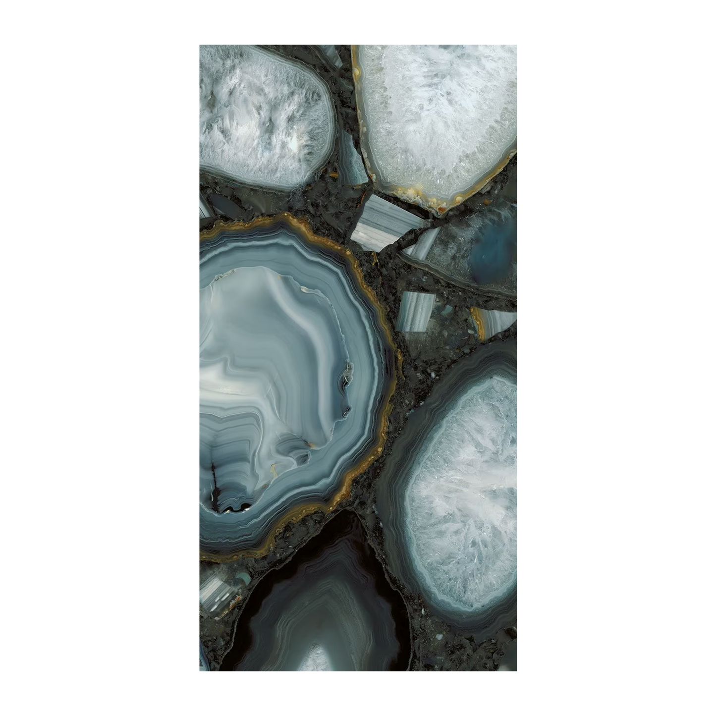 Tele Di Marmo Precious 24x48" - 9.5mm Marble-Look Porcelain Tile