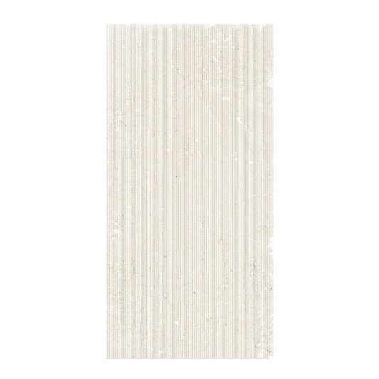 Shellstone - 24x48" - 9.5mm Deco Groove Porcelain Tile