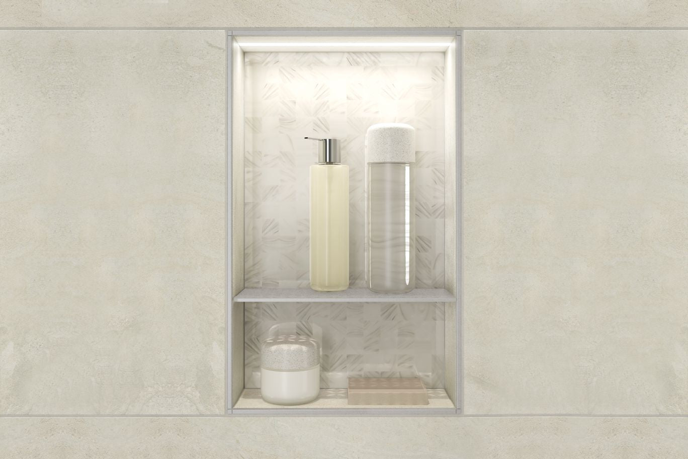 Schluter KERDI-BOARD-SNLT Niches w/ Liprotec LED Lighting image 8