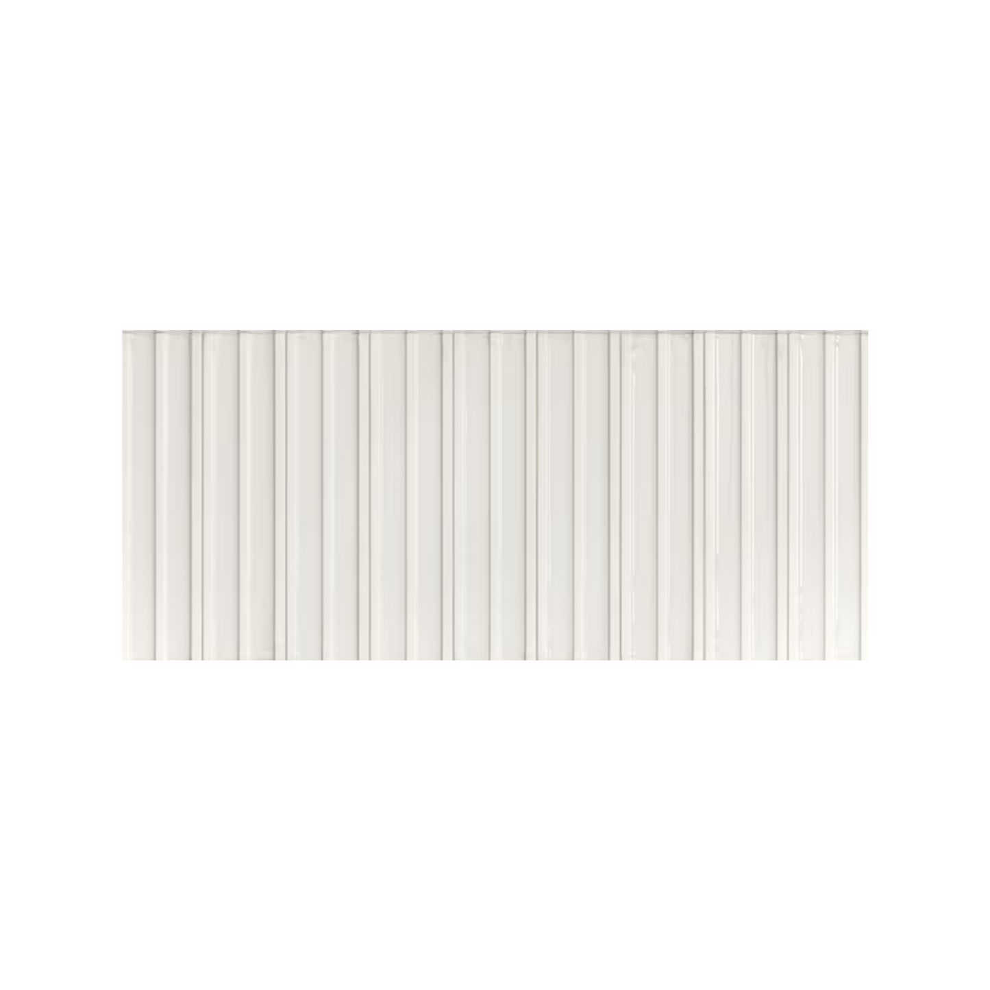 Essential Brick 2x10" 10mm Deco Arco 3D Glossy Porcelain Wall Tile