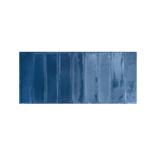 Essential Brick 2x10" 10mm Fondo Glossy Porcelain Wall Tile