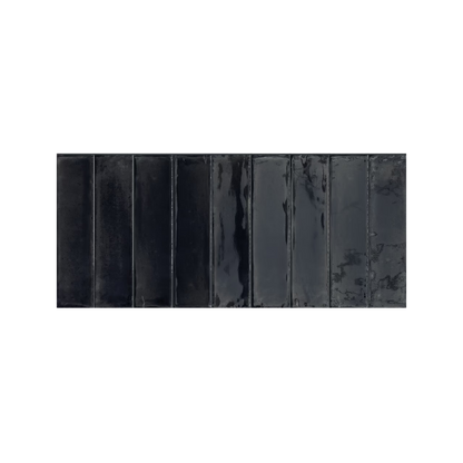 Essential Brick 2x10" 10mm Fondo Glossy Porcelain Wall Tile