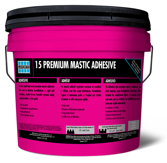 Laticrete - 15 Premium Mastic Adhesive (3.5Gal) image 0