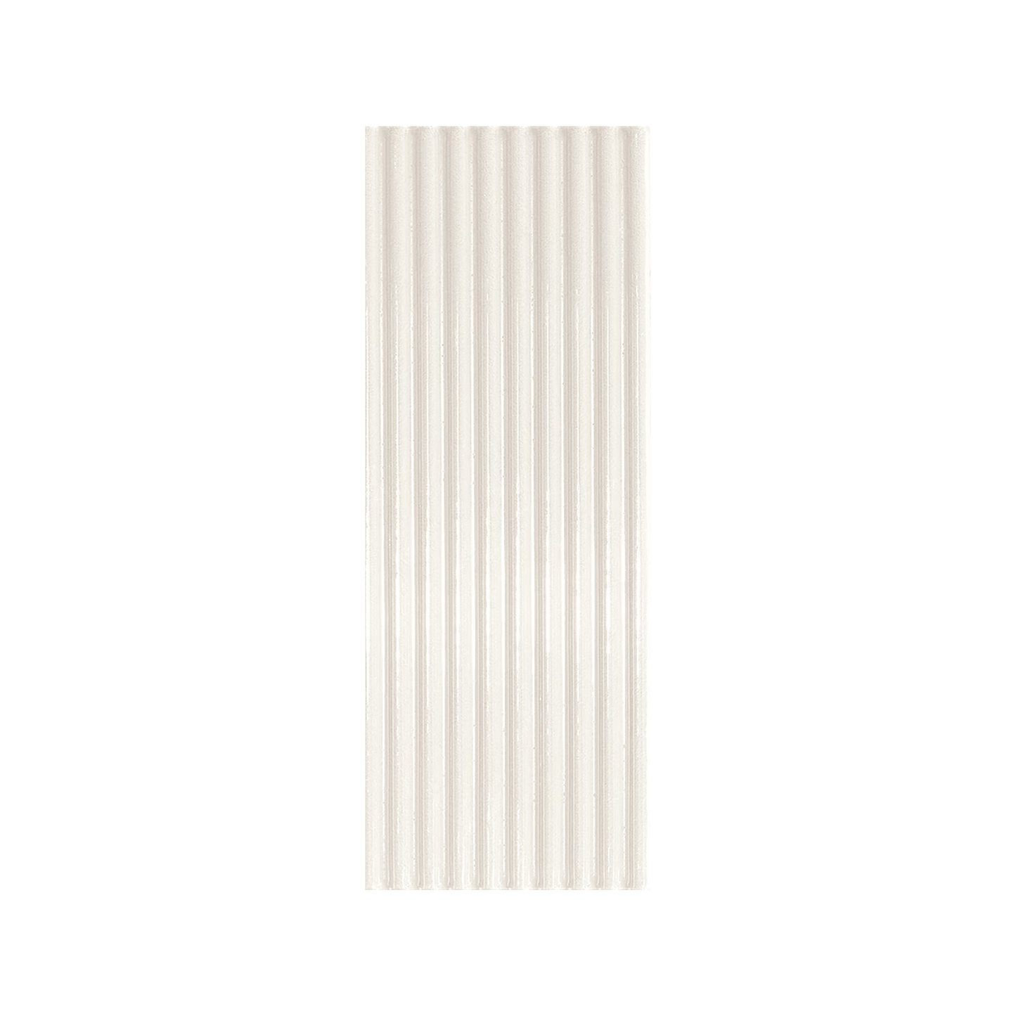Abacus 3x8" Plissè Lux 11.5mm Ceramic Subway Tile