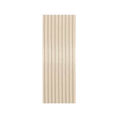 Abacus 3x8" Plissè Lux 11.5mm Ceramic Subway Tile