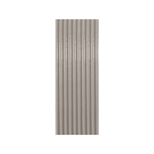 Abacus 3x8" Plissè Lux 11.5mm Ceramic Subway Tile