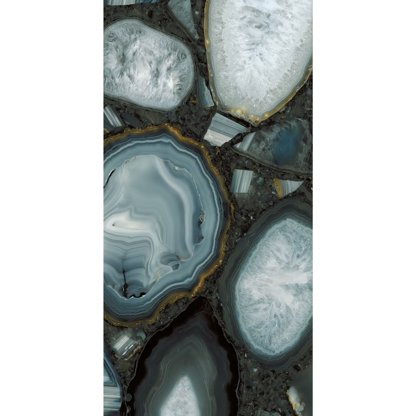 Tele Di Marmo Precious 48x110" - 6.5mm Marble-Look Porcelain Slabs