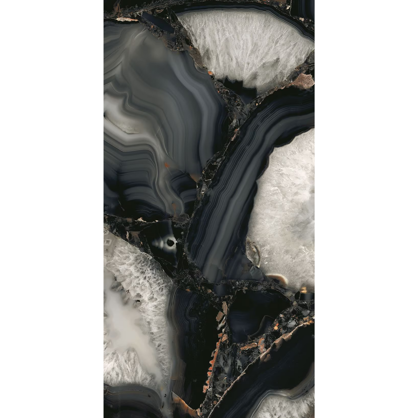 Tele Di Marmo Precious 48x110" - 6.5mm Marble-Look Porcelain Slabs
