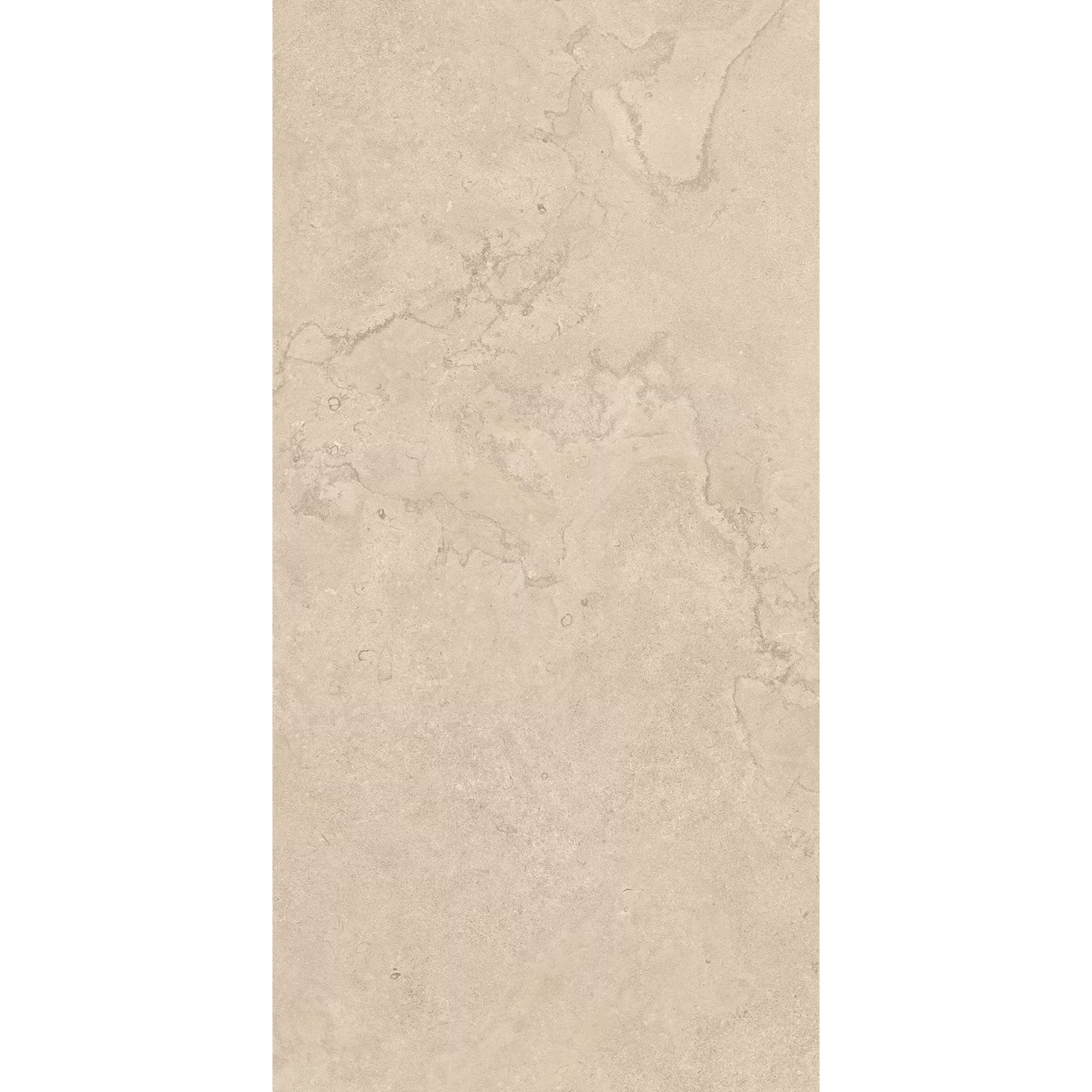 Portland Stone 48x110" - 6.5mm Porcelain Slab For Floor & Wall