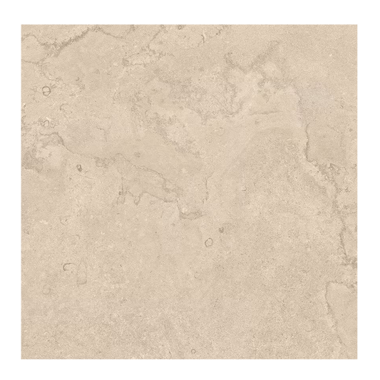 Portland Stone 48x48" - 9mm Cross Cut Porcelain Tile
